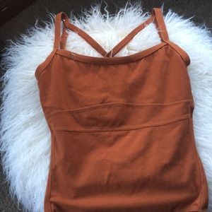 Champion burnt orange body suit